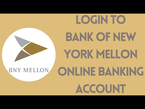 How To Login Bank of New York Mellon Online Banking Account | BNY Mellon Sign In