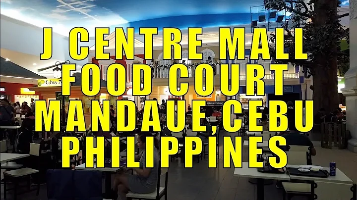 J Centre Mall Food Court, Mandaue, Cebu, Philippines.