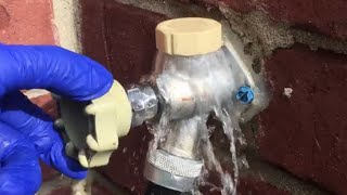 Fix Leaky Outdoor Faucet AntiSiphon Vacuum Breaker