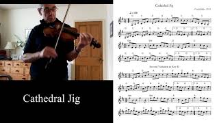irish fiddle - cathedral jig part 1/3