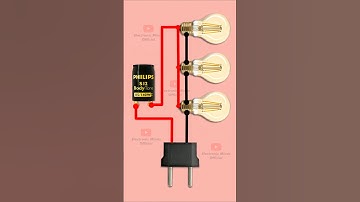 How to Make 220V Blinking Light Circuit Using Tube Light Starter | DIY Flasher Circuit