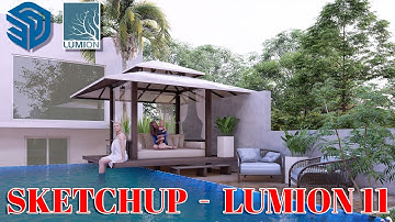 SKETCHUP | LUMION | SWIMMING POOL