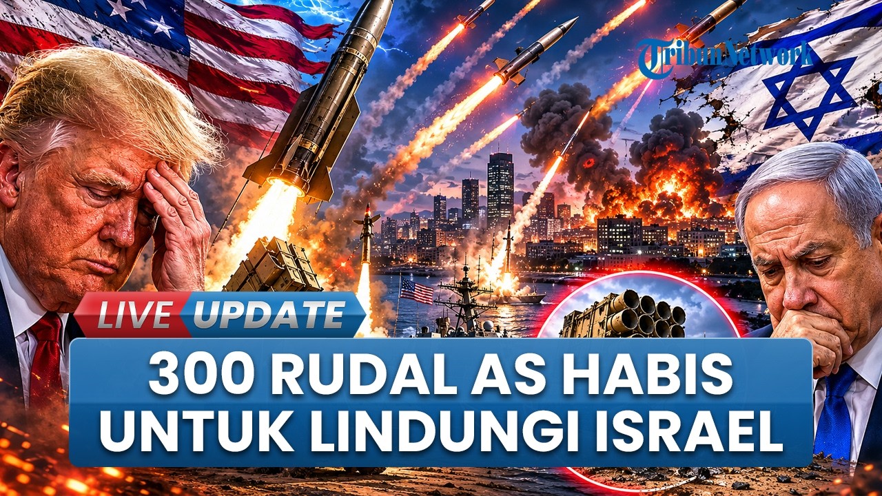 Stok Rudal AS Terkuras, 300 Rudal Habis untuk Lindungi Israel dari ...