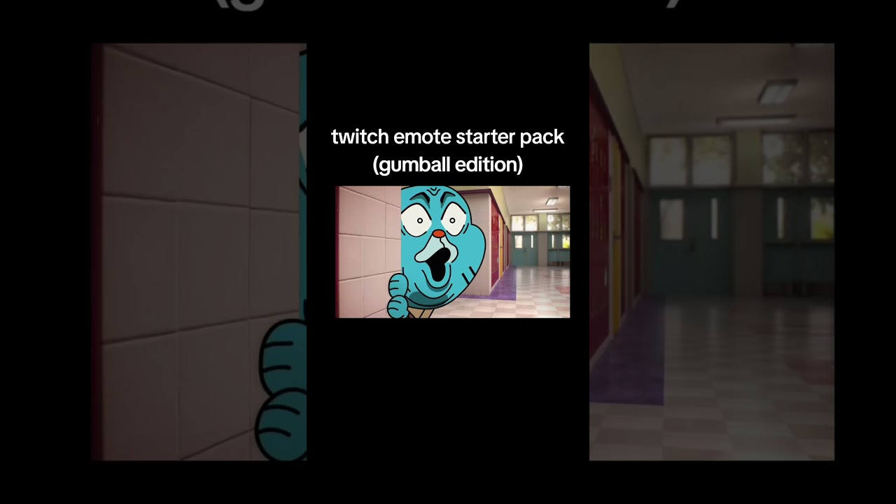 twitch emotes in the NEW gumball??