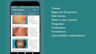 Best Skin Diseases and Treatment Android App screenshot 1