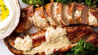 Pork Tenderloin With Mustard Cream Sauce Quick Pork Fillet Recipe