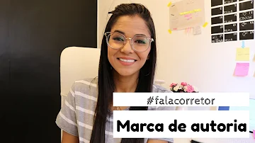 Como dar autoria a redação?