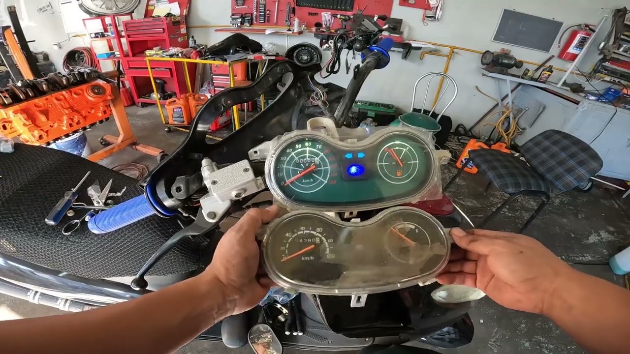 Le Cambie el tablero a mi ITALIKA DS 150 y así quedo. apertura de cajuela automática