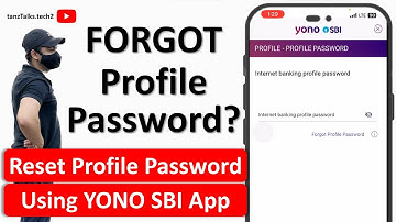 YONO SBI Forgot Profile Password | How to Reset YONO SBI Profile Password