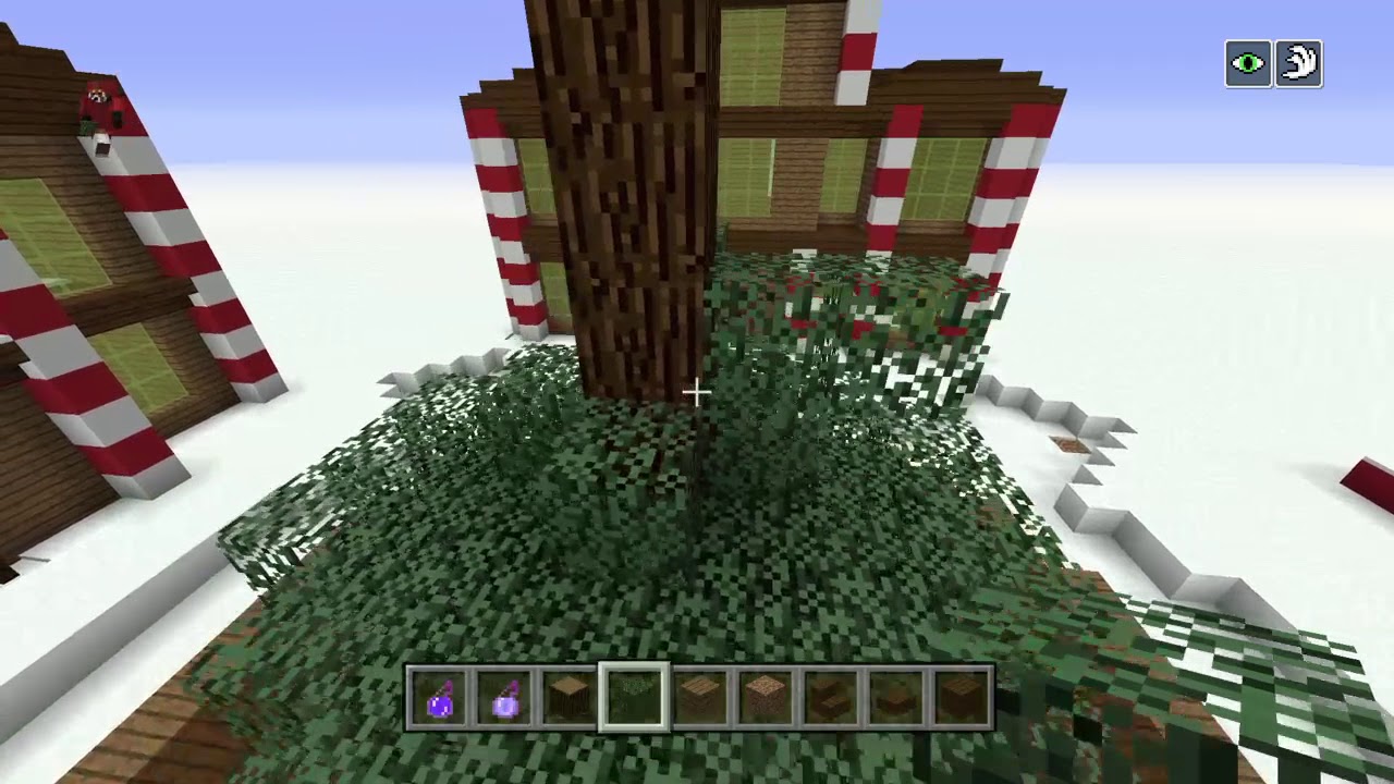 Minecraft christmas village, part 4 YouTube