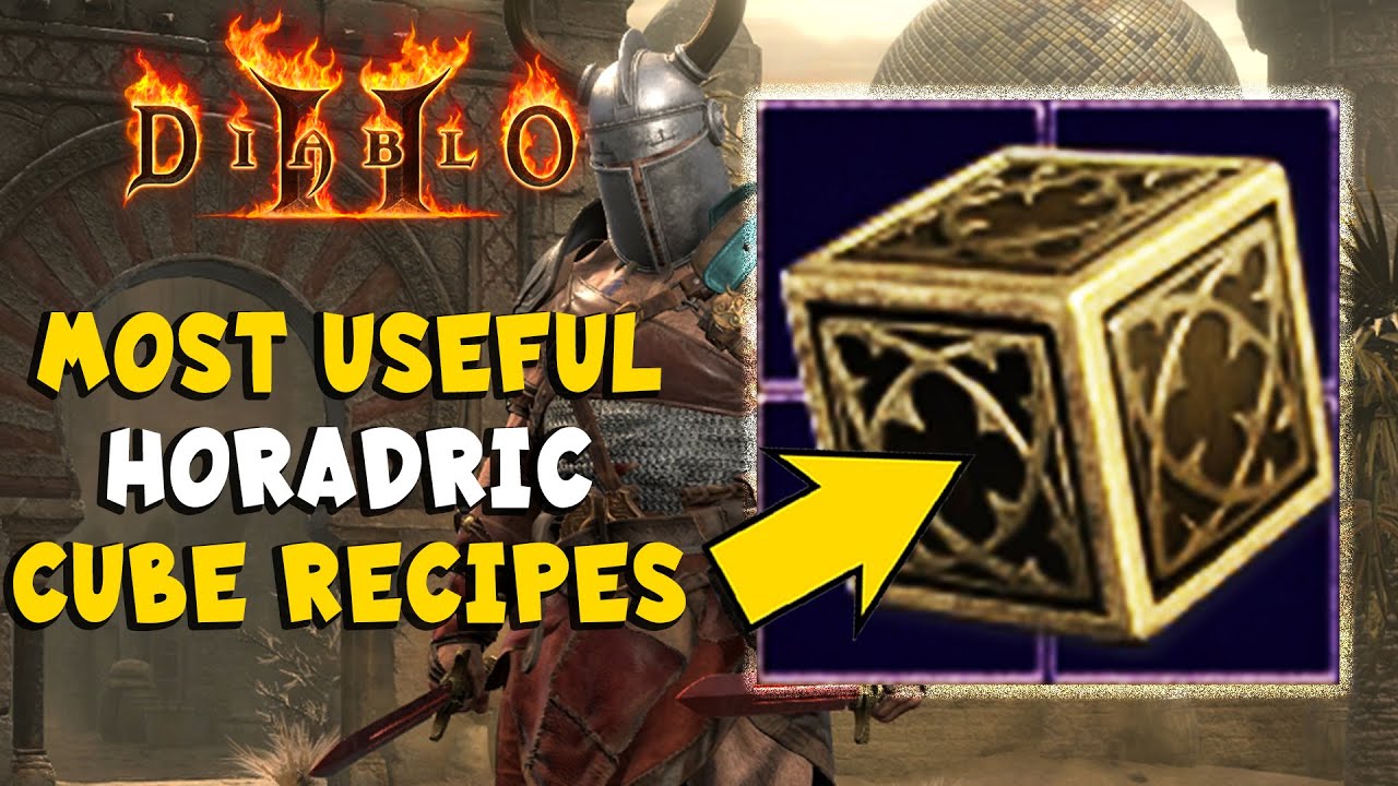 Most Useful Horadric Cube Recipes in Diablo 2 Resurrected / D2R YouTube