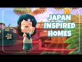 Designing japanese inspired autumn homes  animal crossing happy home paradise