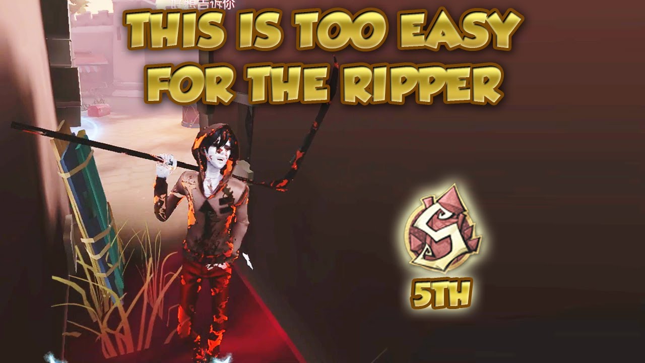 (5th Ripper) This Is Too Easy For The Ripper | Identity V | 第五人格 | 제5인격 ...