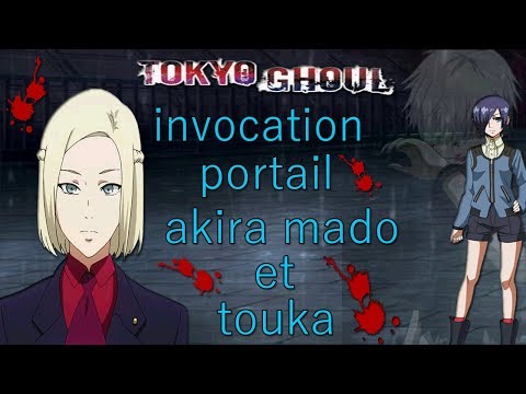 tokyo ghoul re birth : invocation portail festival de toka et akira mado