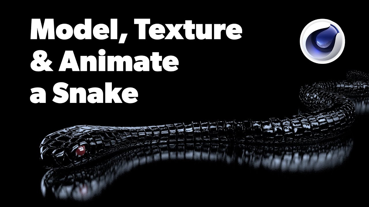 C4D Tutorial - Add an Animated 3D Model of a Snake to a Real World Image -  YouTube