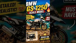 BMW R1250 GS Diecast Scale Model 🏍️ | 1:12 Adventure Bike Miniature Review & Details