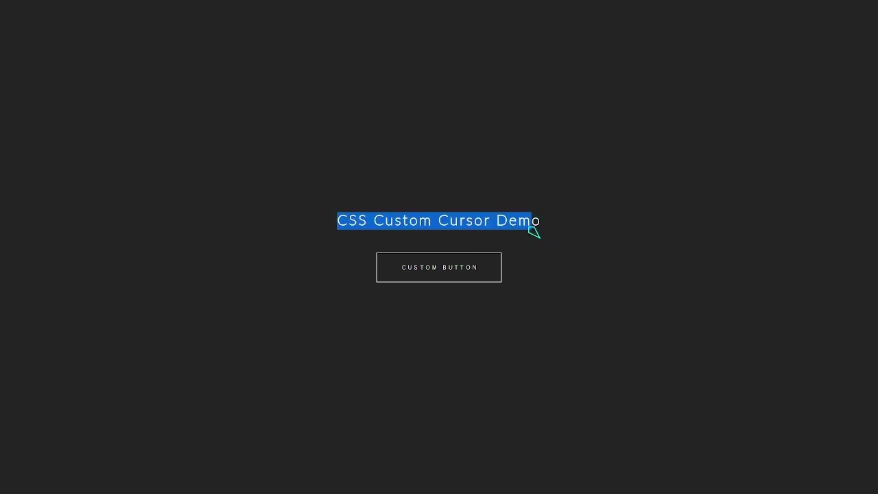 Custom cursor on a webpage in pure CSS - DEV Community