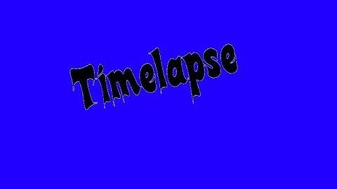 Timelapse #1 Dragon Part 1