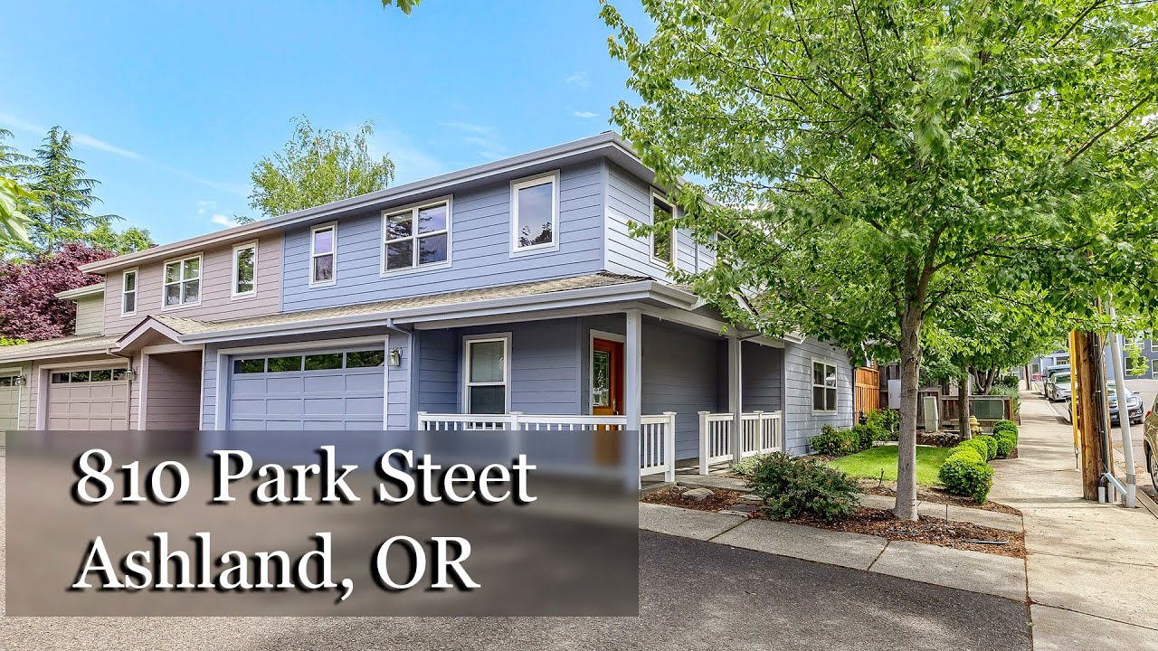 810 Park St, Ashland, OR YouTube