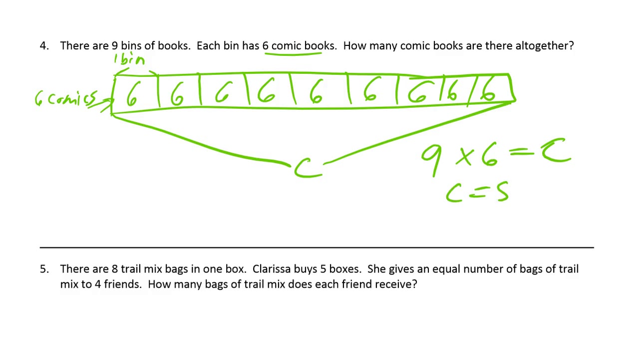 lesson 11 homework 3rd grade