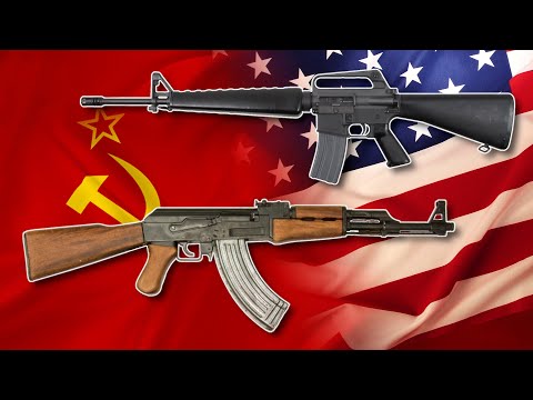 Video: Comparativa de fusiles AK-47, M16 y Mosin: descripción y características principales