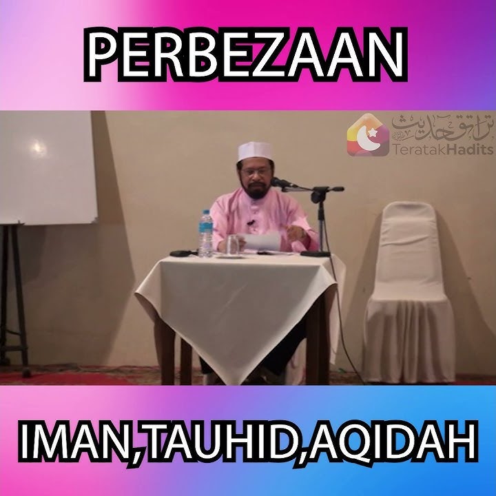 APA BEZA IMAN, TAUHID, DAN AQIDAH??