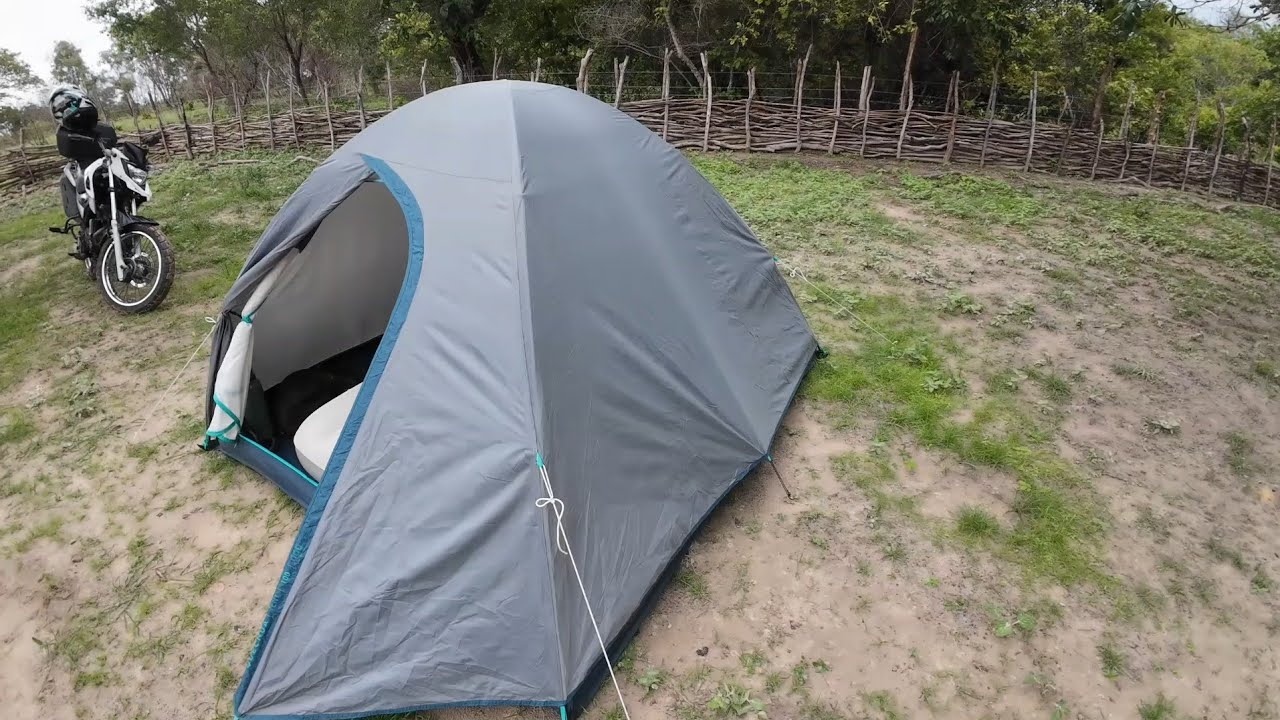 Motocamping no interior do Piauí, Viajando de Crosser 150.
