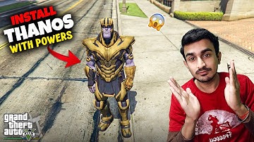How To Install Thanos Mod in GTA 5 With Powers | Thanos Mod in GTA 5 | GTA 5 Mods