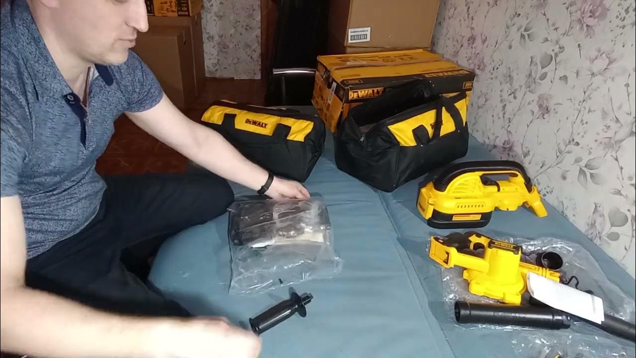 Распаковка Dewalt 10-Tool Combo Kit DCK1020D2 набор из 10ти .