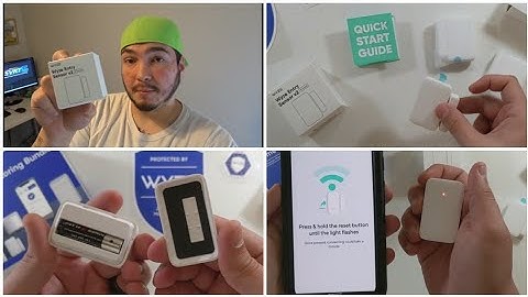 Wyze Entry Sensor V2 Setup, Battery Replacement & Automation!