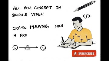 Bit Manipulation Masterclass in ONE Video | Crack Any MAANG Bit Question FAST