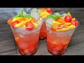 COCKTAIL TRÁI CÂY - Cách làm cocktail trái cây thập cẩm thơm mát giải khát mùa hè - Tú Lê Miền Tây