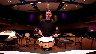 Mudra - by Bob Becker.  Aaron Trumbore, snare drum solo