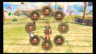 Zelda Skyward Sword - Swordless Link Glitch