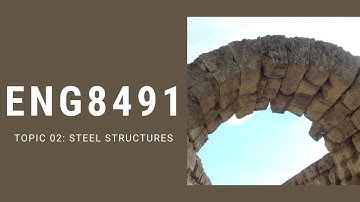 TOPIC 02: Steel Structures v06 (ERECTION + STABILITY)