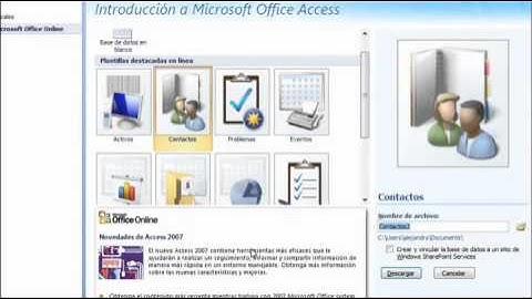 Curso Access introduccion
