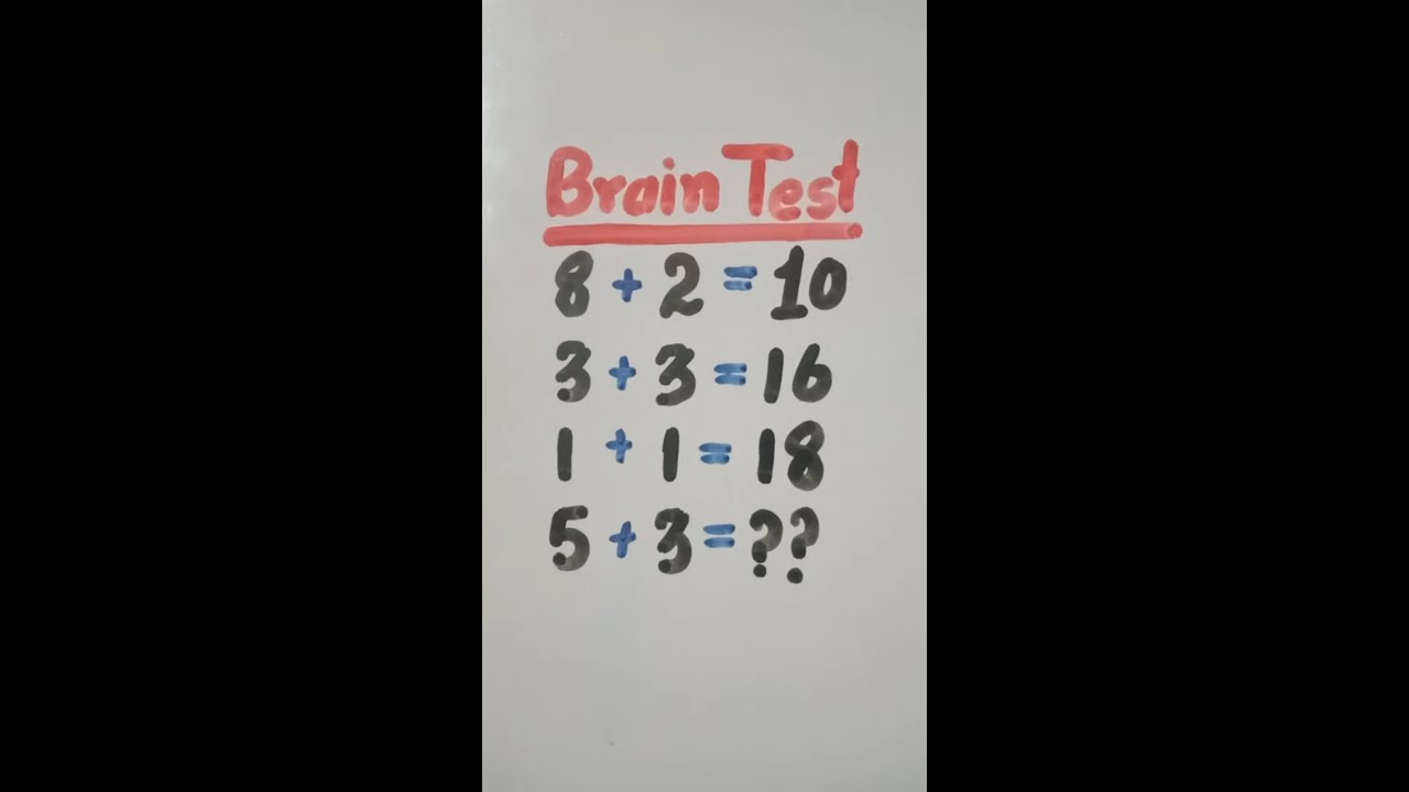🧩 Smart Thinking Test 