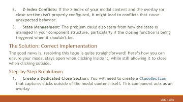 Why Does My Modal Disappear Upon Click? Learn the Fix!