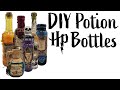 Harry potter diy potion bottles  a collaboration with wizardryworkshop