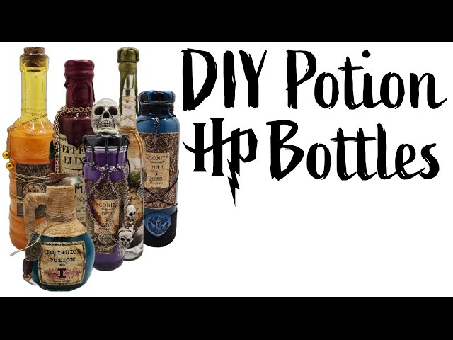 DIY Harry Potter Potion Ingredients Christmas Ornaments - Swish