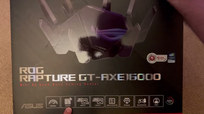  ASUS ROG Rapture GT-AXE16000 6GHz Quad-band