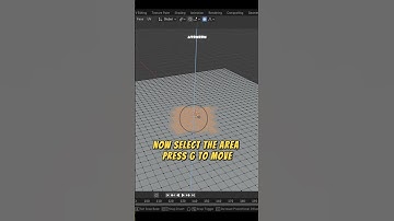 Create a Landscape with Proportional Editing in Blender!