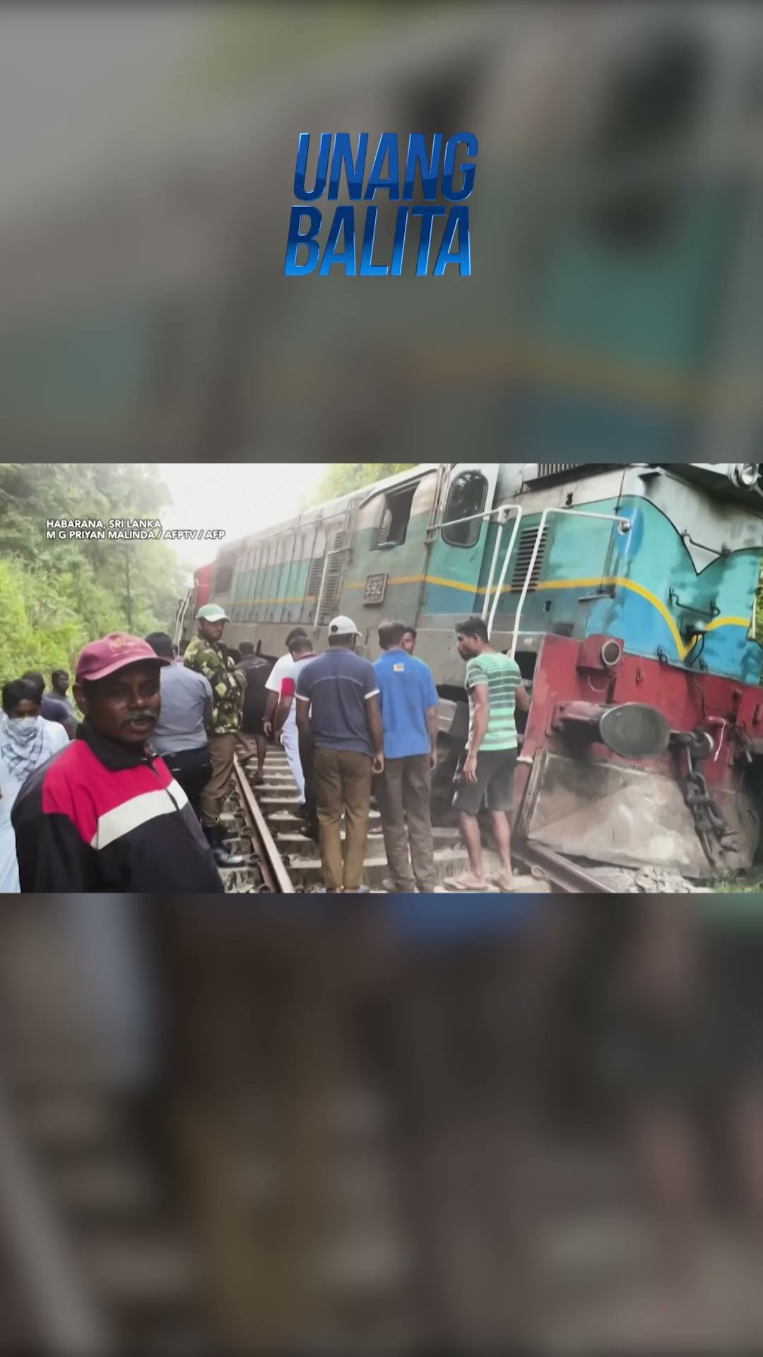 Tren, nadiskaril matapos masagasaan ang ilang elepante; 6 na elepante, patay #shorts | Unang Balita