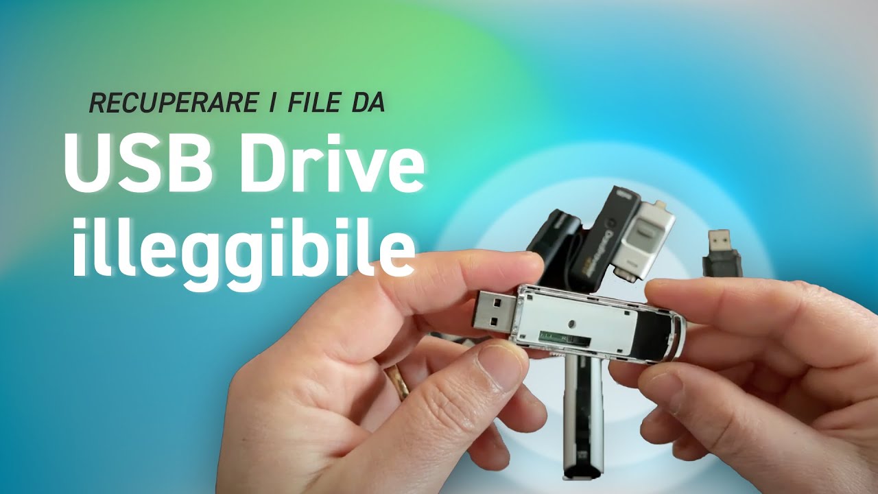 Update Ripristinare una pendrive illeggibile, recuperare i file e riportarla al corretto funzionamento
