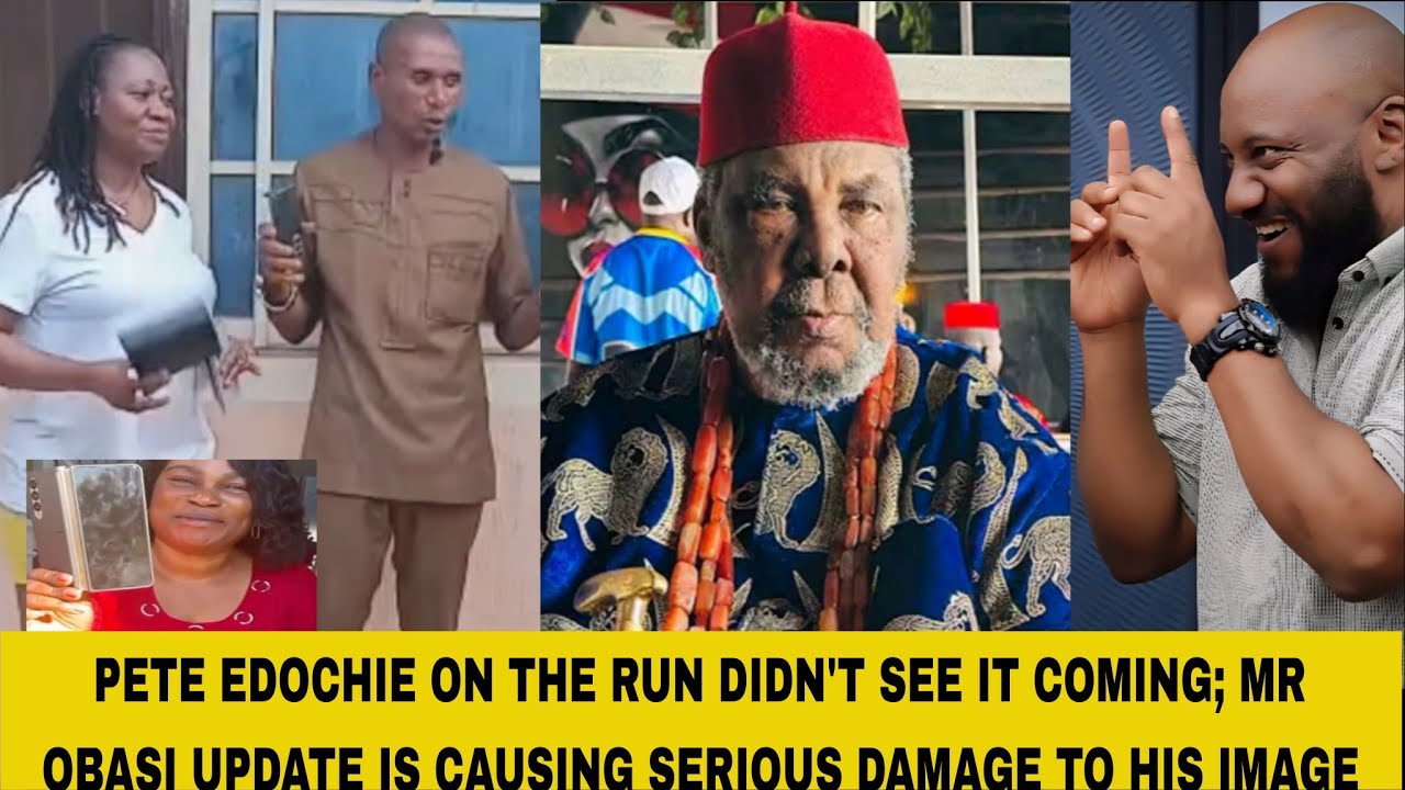 Пит Эдочи, скрывающийся от правосудия, этого не ожидал; обновление информации о мистере Обаси нан...