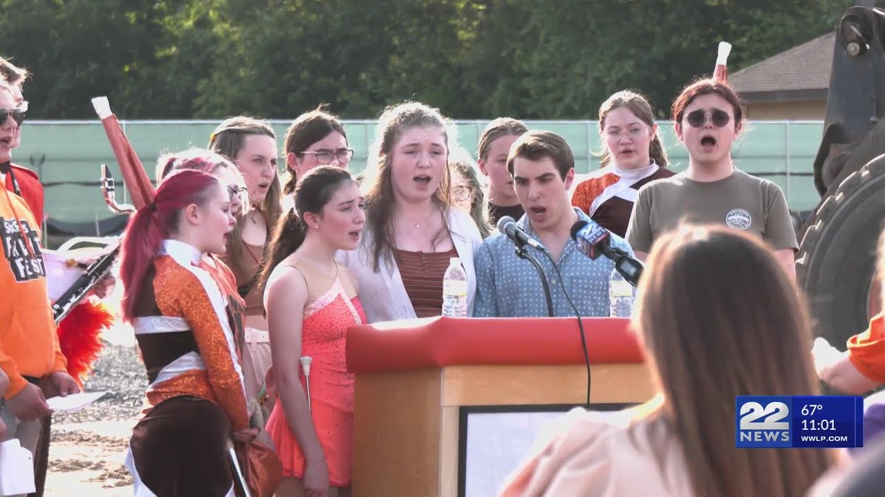 Agawam community breaks ground on $230 million high school project