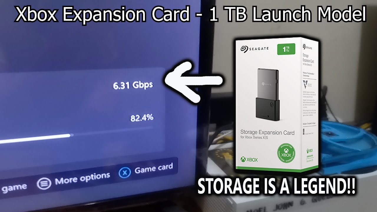 Xbox Expansion Card Transfer Speed Test YouTube