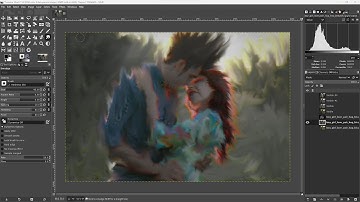 GIMP - Lesson 14 - Filters and Effects, GEGL, Blur, Sharpen, Dodge, Burn, Smudge, Artistic Effect