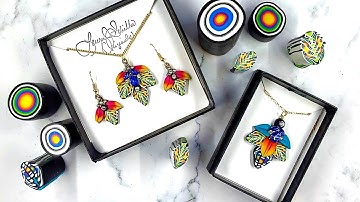 POLYMER CLAY CANE & JEWELRY TUTORIAL: THE STAGGERED BULLSEYE CANE JEWELRY