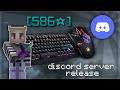 My Discord Server Release + Keyboard &amp; Mouse Sounds (Handcam)
